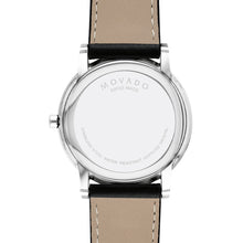 Load image into Gallery viewer, Movado - Museum Classic 40 mm Stainless Steel Leather Band - 0607269