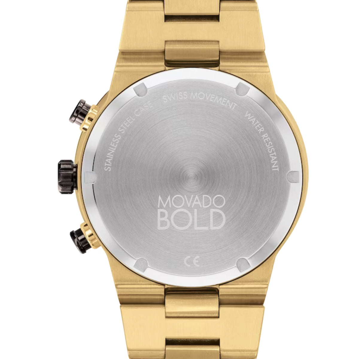 Movado - Bold Fusion 44 mm Chronograph Pale Gold PVD Plated - 3600858 ...