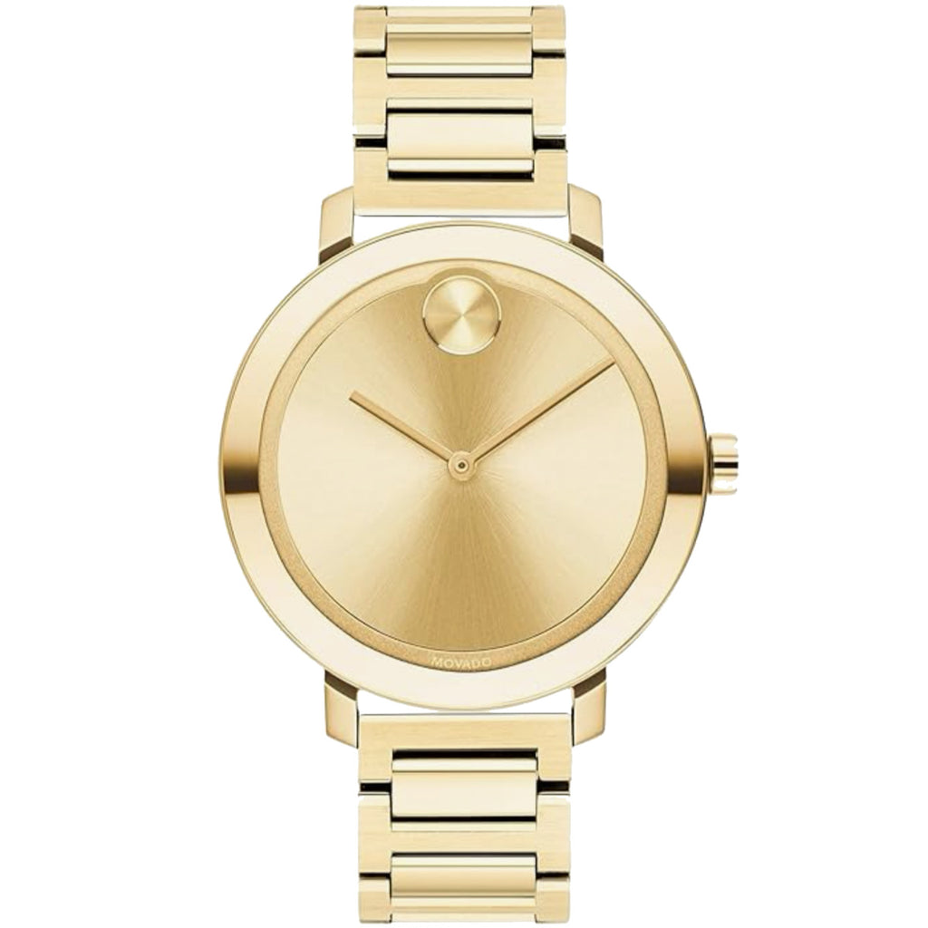 Movado - Bold Evolution 34 mm Yellow Gold Ion-Plated Steel Case & Bracelet - 3600648