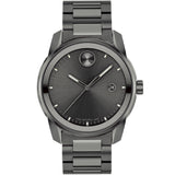 Movado - Bold Verso 42 mm Gunmetal Ion-Plated Case & Link Bracelet Date - 3600860