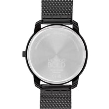 Load image into Gallery viewer, Movado - Bold Thin 42 mm Black Steel Case &amp; Mesh Bracelet - 3600904