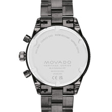 Load image into Gallery viewer, Movado - Heritage Calendoplan 42 mm Chronograph Grey Steel - 3650102