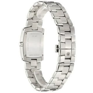 Movado - Eliro 23 mm Stainless Steel Rectangular Women's Watch - 605378
