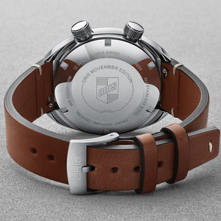 Oris - Chronoris Movember 2019 Edition Black Dial Vintage 39 mm - 0173377374034