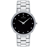 Movado - Faceto 39 mm Stainless Bracelet Diamond Dial Bezel & Lugs - 0607482