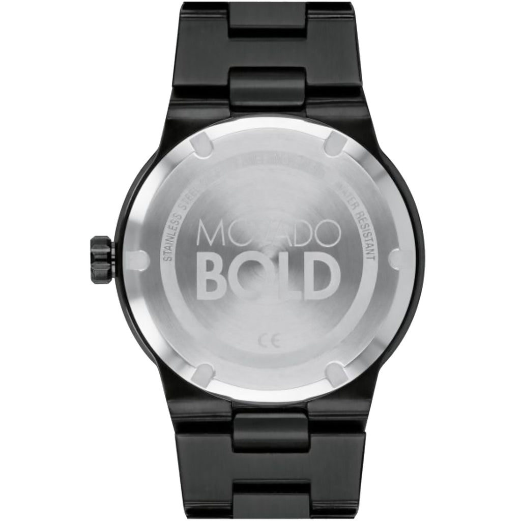 Movado - Bold Fusion 42 mm Black Ion-Plated Case & Bracelet - 3600662