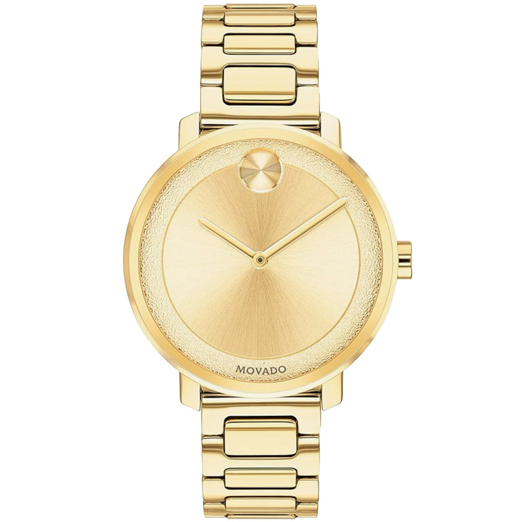 Movado - Bold 34 mm Women's Pale Yellow Gold Ion Plated - 3600502