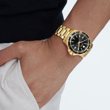 Load image into Gallery viewer, Movado - 800 Series 40 mm Yellow Gold PVD Case Black Dial - 2600145