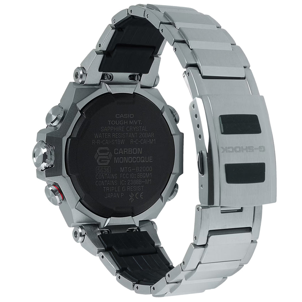 Casio G-Shock Metal Carbon Core Guard Tough Solar Bluetooth - MTGB2000D-1A