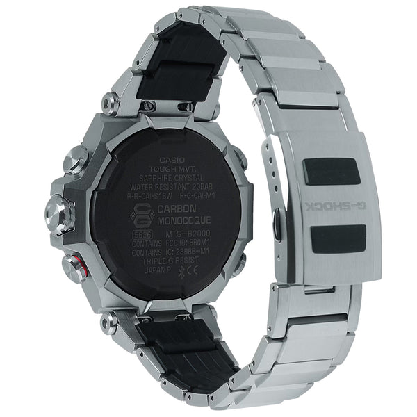 Casio G-Shock Metal Carbon Core Guard Tough Solar Bluetooth