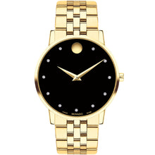 Load image into Gallery viewer, Movado - Museum Classic 40 mm Yellow Gold PVD Bracelet Diamond Dial - 0607625