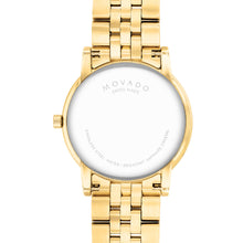 Load image into Gallery viewer, Movado - Museum Classic 40 mm Yellow Gold PVD Bracelet Diamond Dial - 0607625