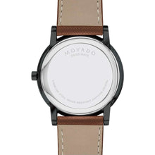Load image into Gallery viewer, Movado - Museum Classic 40 mm Black PVD Case &amp; Dial Leather Band - 607198