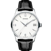 Load image into Gallery viewer, Movado - Circa 40 mm Classic Stainless Steel Case White Dial Date - 606569