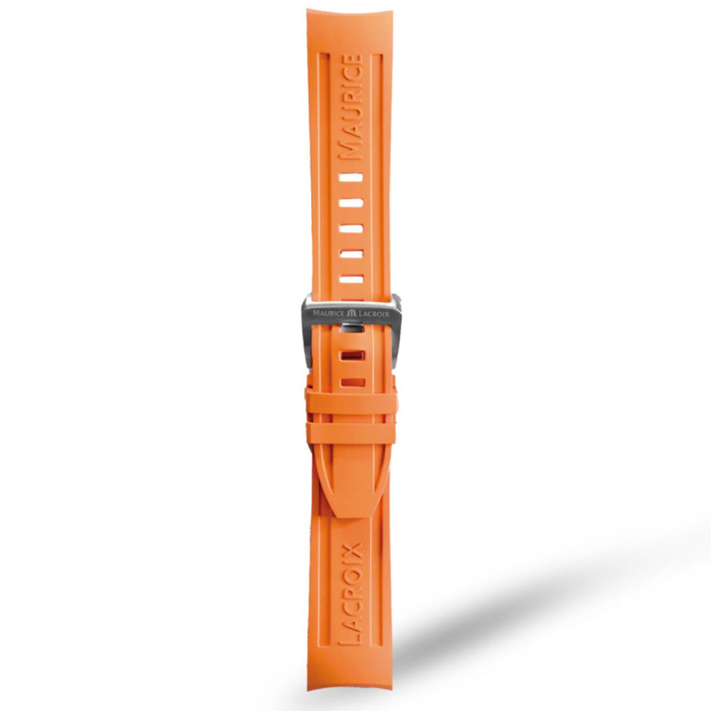 Maurice Lacroix - Points S Diver Orange & Black Straps - PT6248-SS00L-330-J