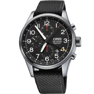 Oris - ProPilot Big Crown Black Dial 24 Hour GMT Chronograph - 0167776994164