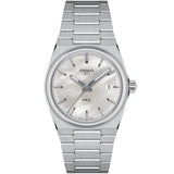 Tissot - PRX 35 mm Quartz White Mother of Pearl Dial Stainless Bracelet Date - T1372101111100