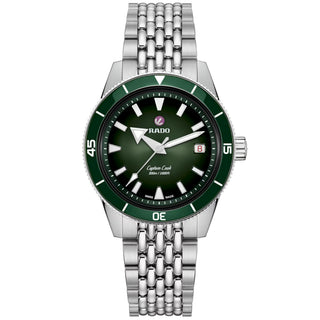 Rado - Captain Cook 39 mm Green Dial & Bezel - R32223313