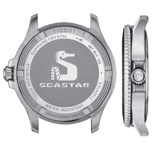 Tissot - Seastar 1000 Diver 40 mm Black Bezel & Dial - T1204101105100