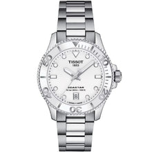 Load image into Gallery viewer, Tissot - Seastar 1000 Diver 36 mm Women&#39;s White Bezel &amp; Dial - T1202101101100