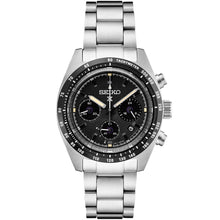 Load image into Gallery viewer, Seiko - Speedtimer Prospex Solar Chronograph Black Dial Stainless - SSC819