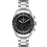 Seiko - Speedtimer Prospex Solar Chronograph Black Dial Stainless - SSC819