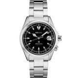 Seiko - Alpinist 1959 Vintage Black Dial Steel Bracelet - SPB117