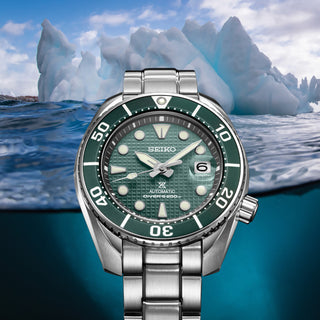 Seiko - Sumo Ice Diver U.S. Special Edition Green Dial & Bezel - SPB177