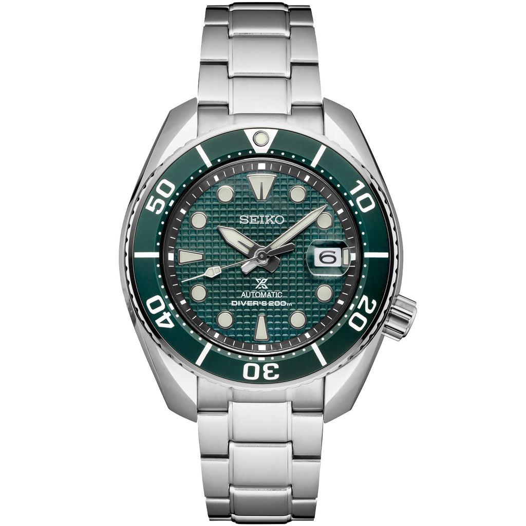 Seiko - Sumo Ice Diver U.S. Special Edition Green Dial & Bezel - SPB177