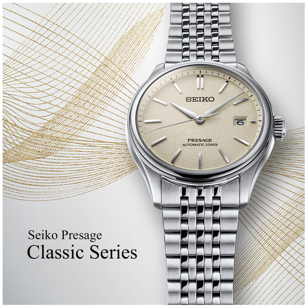 Seiko - Pressage Classic Series Shiro-iro Silk Dial - SPB463