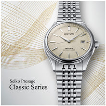 Load image into Gallery viewer, Seiko - Pressage Classic Series Shiro-iro Silk Dial - SPB463