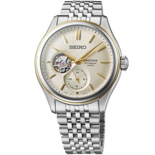 Seiko - Presage Classic Open Heart “Shiro-Iro” Silk Dial - SPB480
