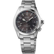 Load image into Gallery viewer, Seiko - Alpinist Black Compass Dial Steel Bracelet - SPB505