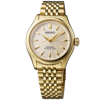 Seiko - Presage Classic Series 34 mm Gold PVD Unisex - SPB524