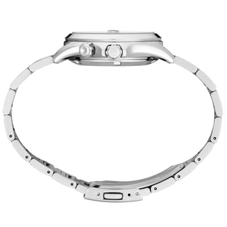 Seiko - Alpinist Black Compass Dial Steel Bracelet - SPB505