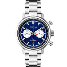 Load image into Gallery viewer, Seiko - Speedtimer Automatic Chronograph Blue Dial Steel Case &amp; Bracelet - SRQ043