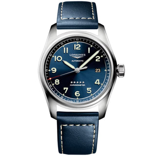 Longines - Spirit 40 mm Automatic Chronometer Blue Dial Date - L38104930