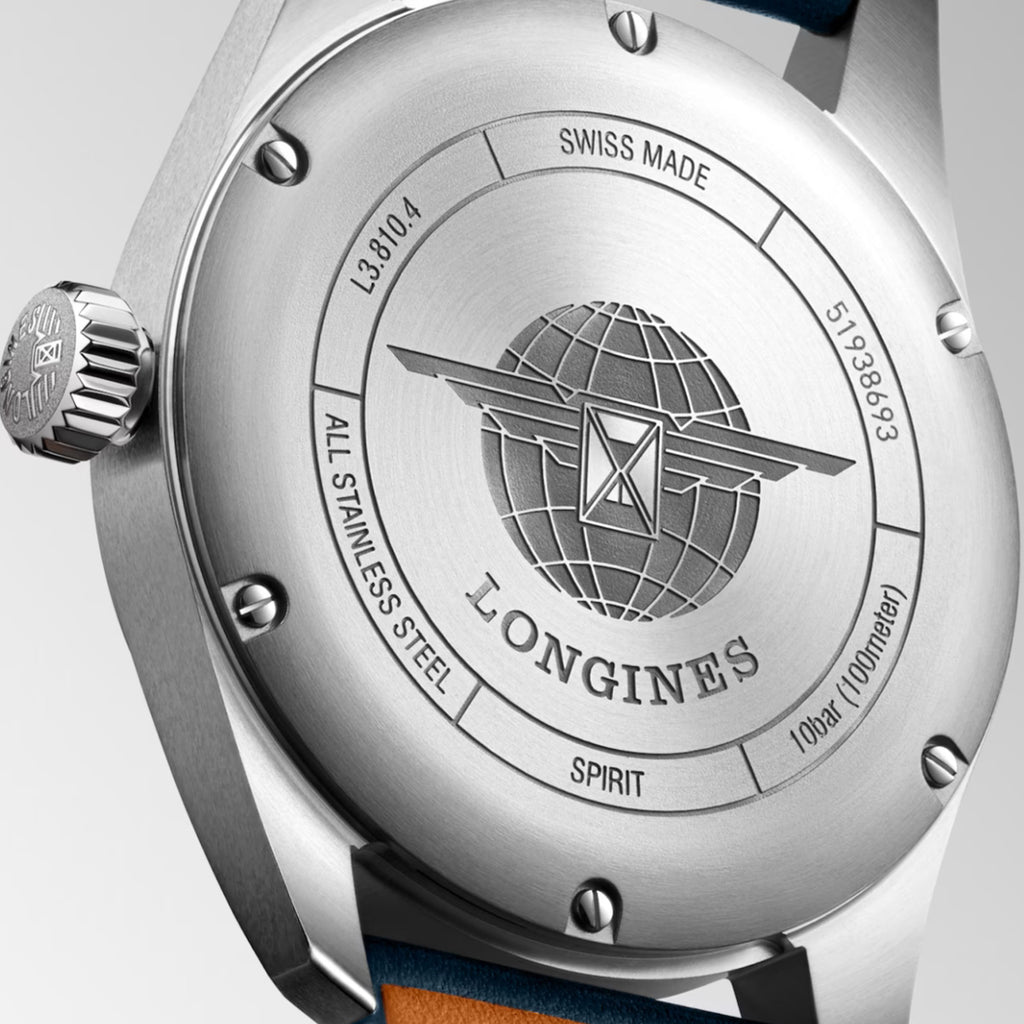 Longines - Spirit 40 mm Automatic Chronometer Blue Dial Date - L38104930