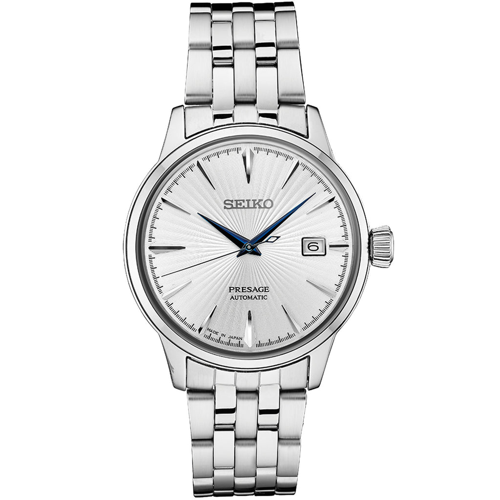 Seiko - Cocktail Time Presage Silver Dial Automatic - SRPB77