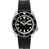 Seiko - 5 Sports Automatic Black Dial Stainless Steel Day Date - SRPD95