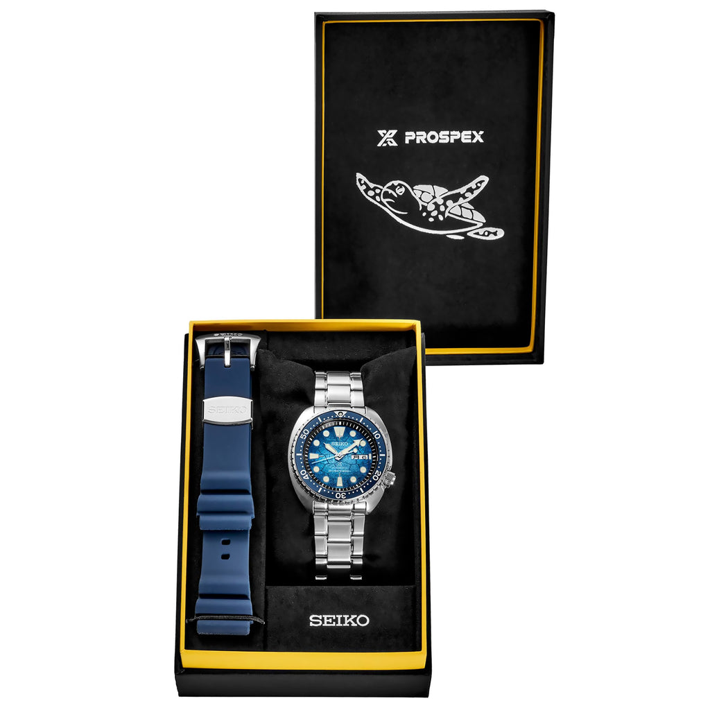 Seiko - Turtle Diver Save The Ocean US Special Edition Extra Strap - SRPH59