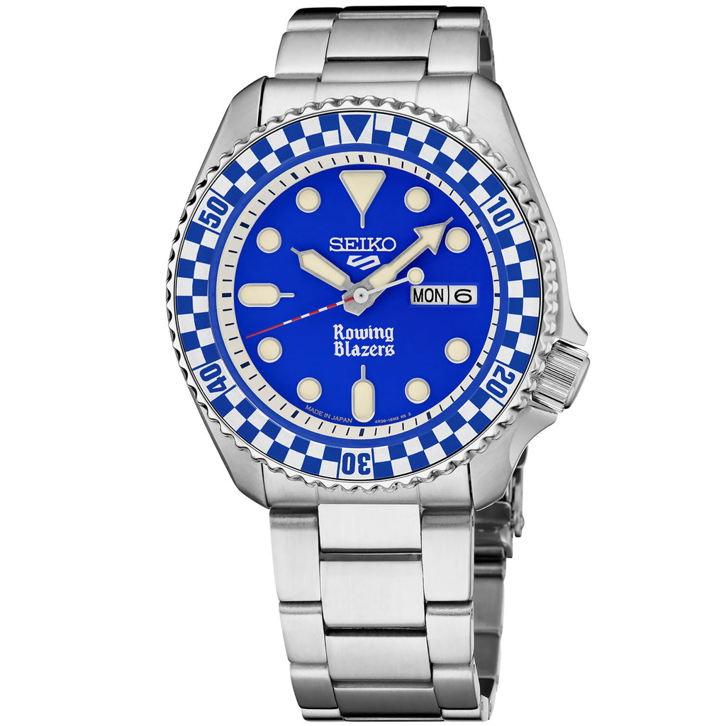 Seiko - 5 Sports Rowing Blazers X Blue Dial Limited Edition - SRPM19