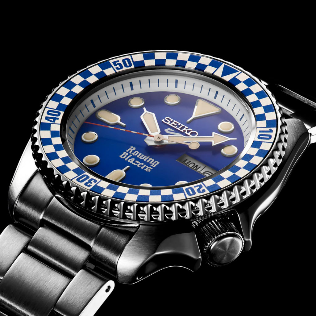 Seiko - 5 Sports Rowing Blazers X Blue Dial Limited Edition - SRPM19