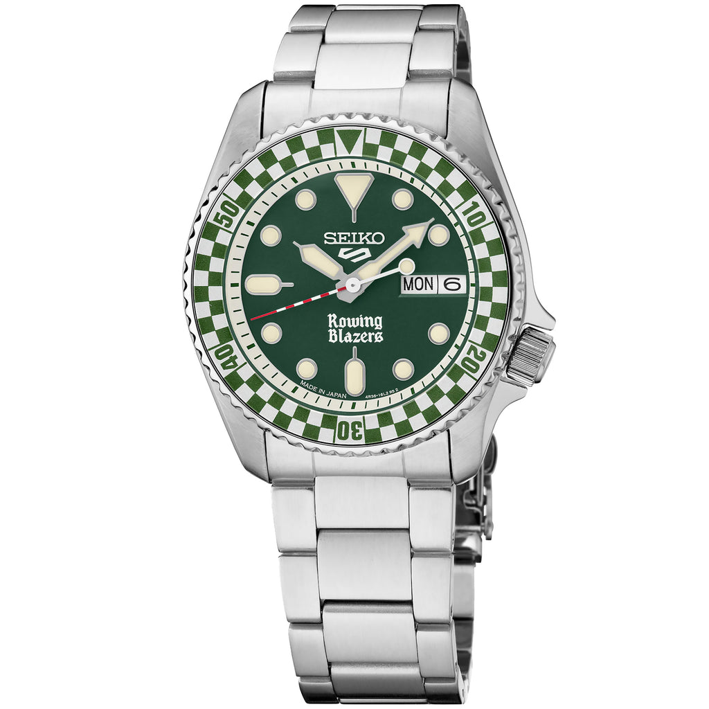 Seiko - 5 Sports Rowing Blazers X Green Dial Limited Edition - SRPM21