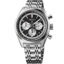 Load image into Gallery viewer, Seiko - Speedtimer Automatic Chronograph Steel Bracelet Black Dial Date - SRQ053