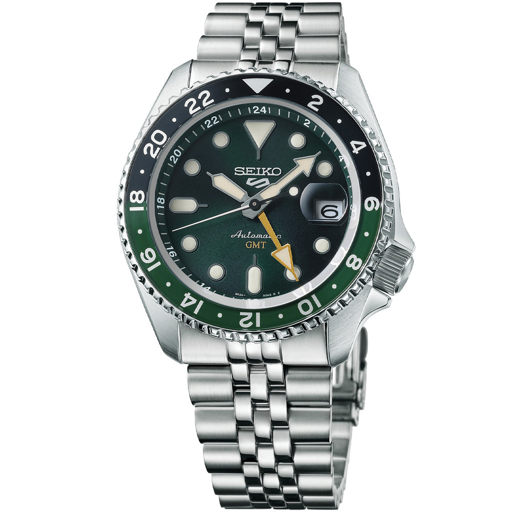 Seiko - Seiko5 Sports Automatic GMT Green Dial - SSK035