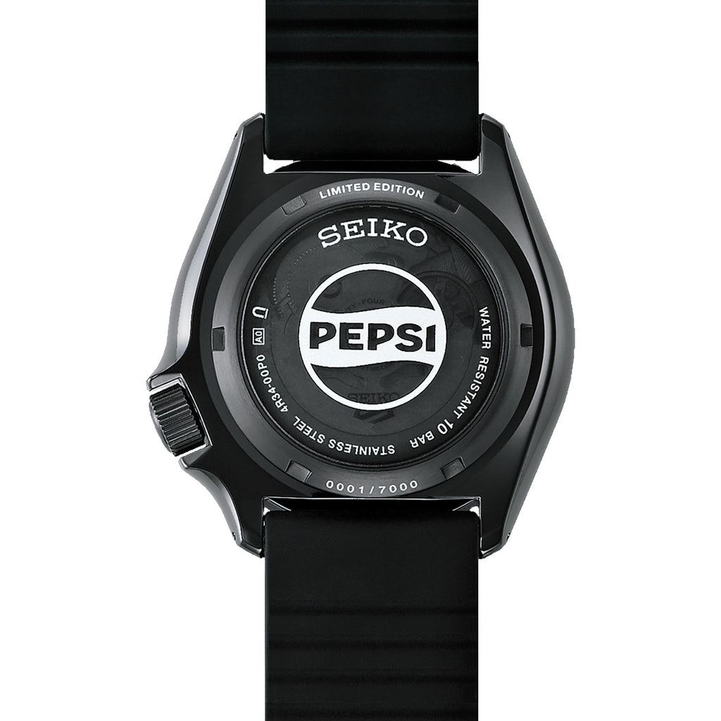 Seiko - Seiko5 Sports PEPSI Limited Black PVD GMT - SSK047