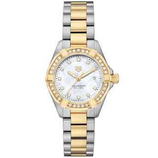TAG Heuer - Aquaracer 27 mm Women's 300m MOP Diamond Dial - WBD1423.BB0321