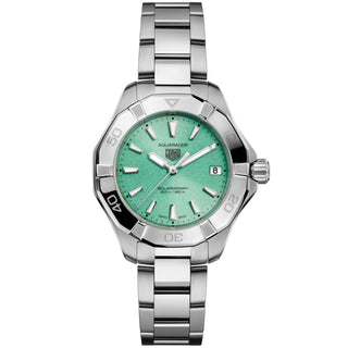 TAG Heuer - Aquaracer 34 mm Solargraph Polar Blue Dial - WBP1315.BA0005