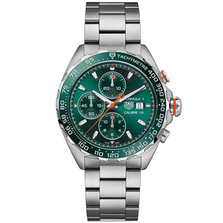 TAG Heuer - Formula 1 Automatic 44 mm Chronograph Green - CAZ201H.BA0876